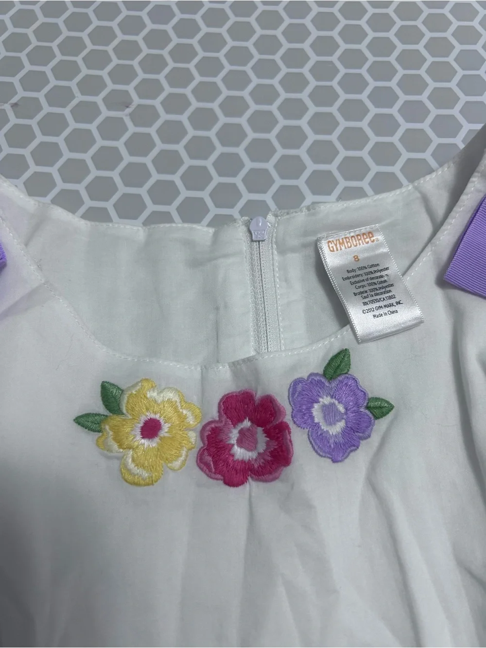 Gymboree lightweight white